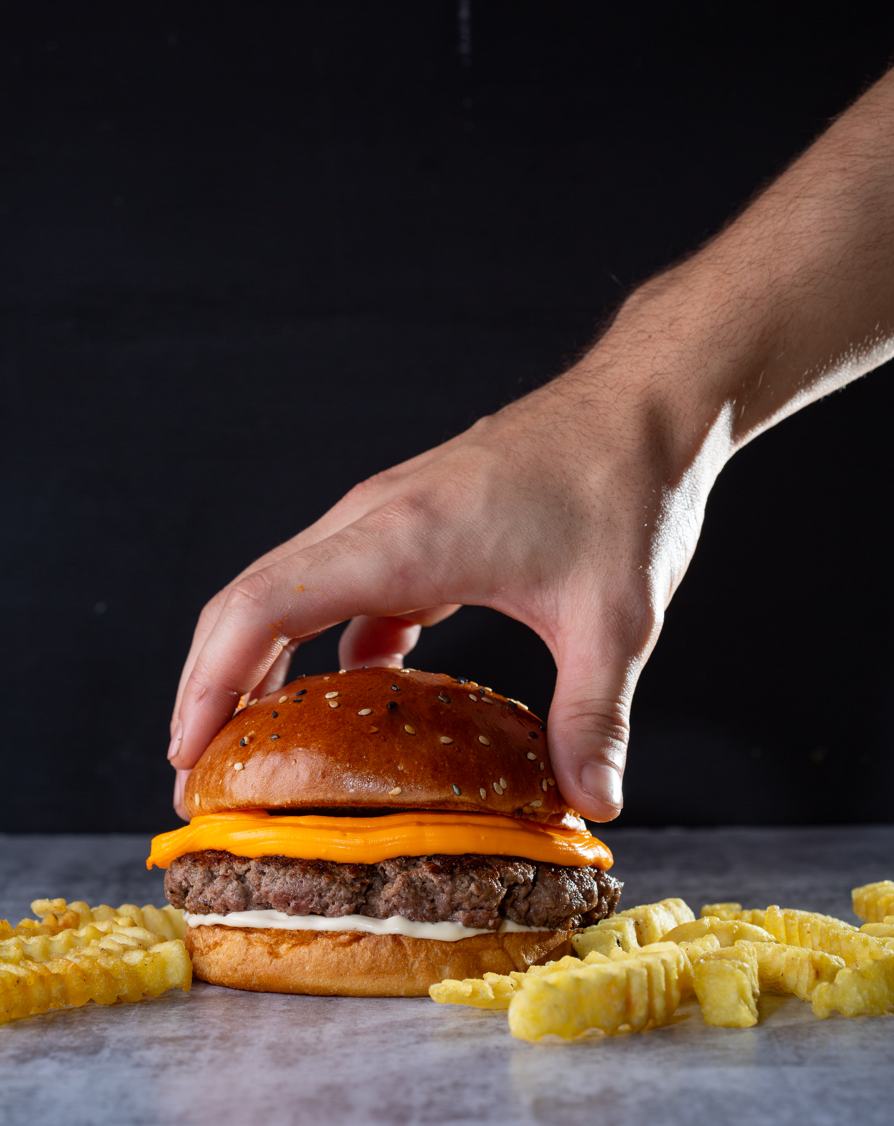 vivendo de hamburguer