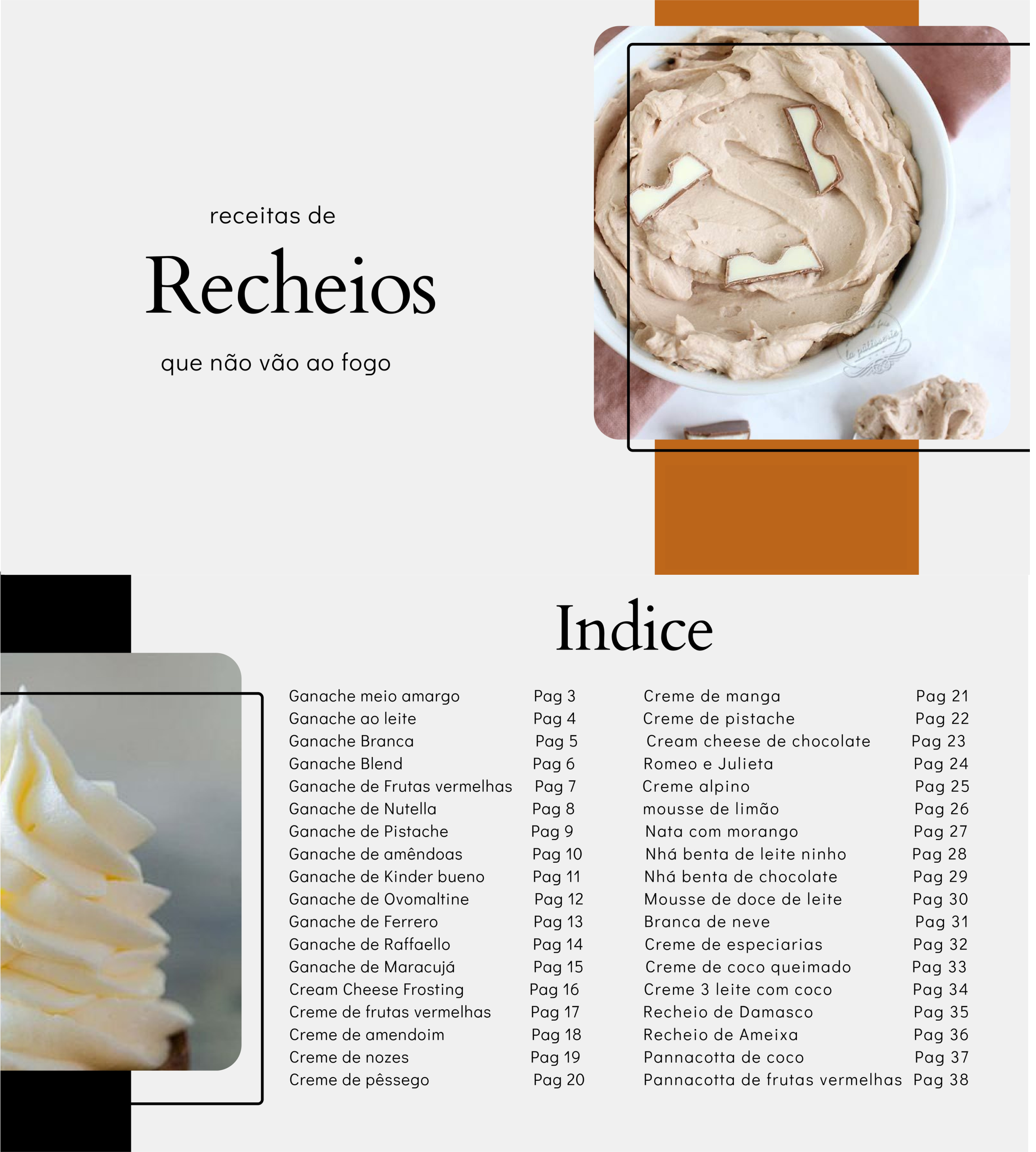 Recheios gourmet