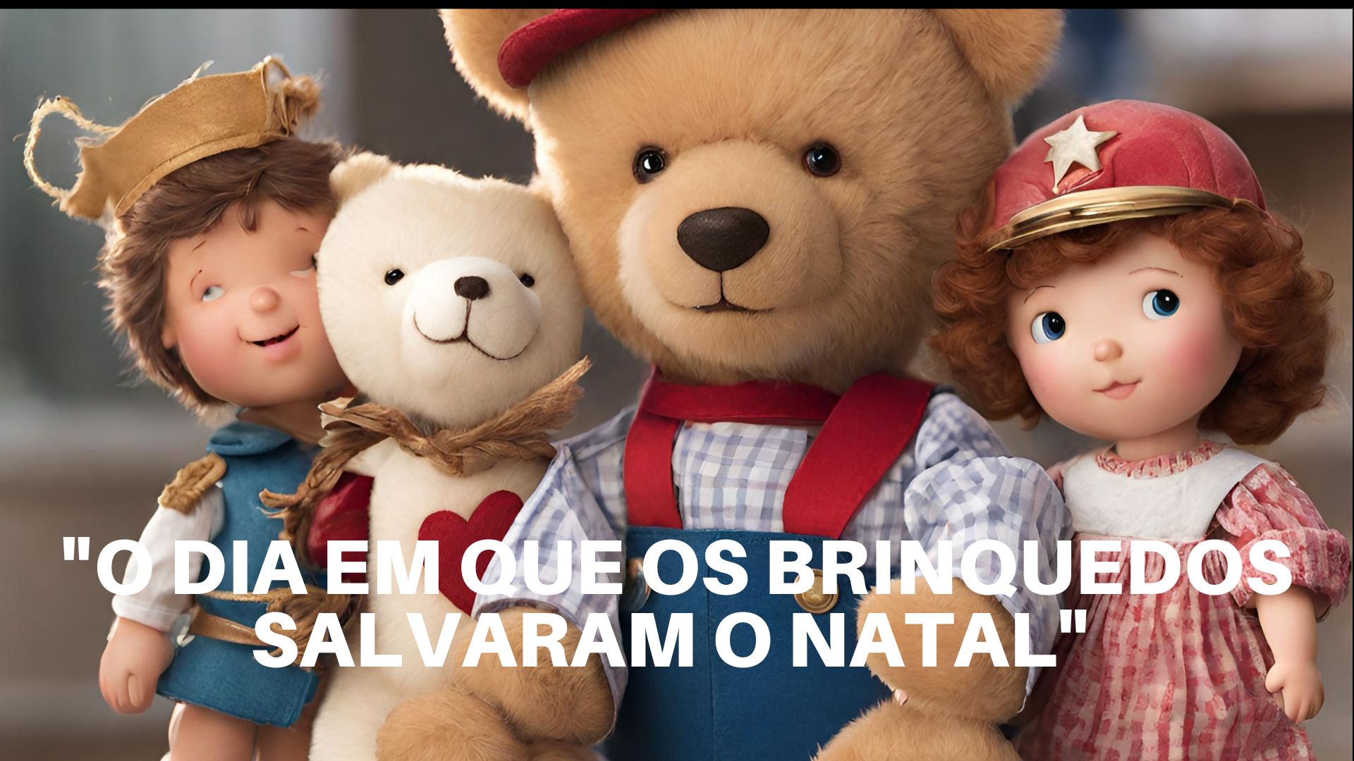 O DIA EM QUE OS BRINQUEDOS SALVARAM O NATAL