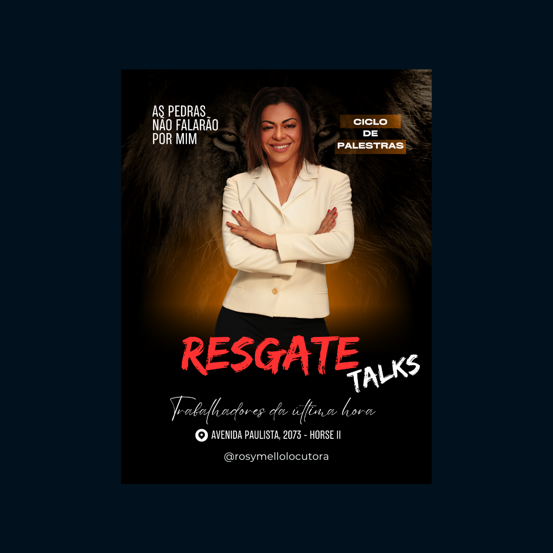 Evento Resgate Talks - Ciclo de Palestras Resgate CPR
