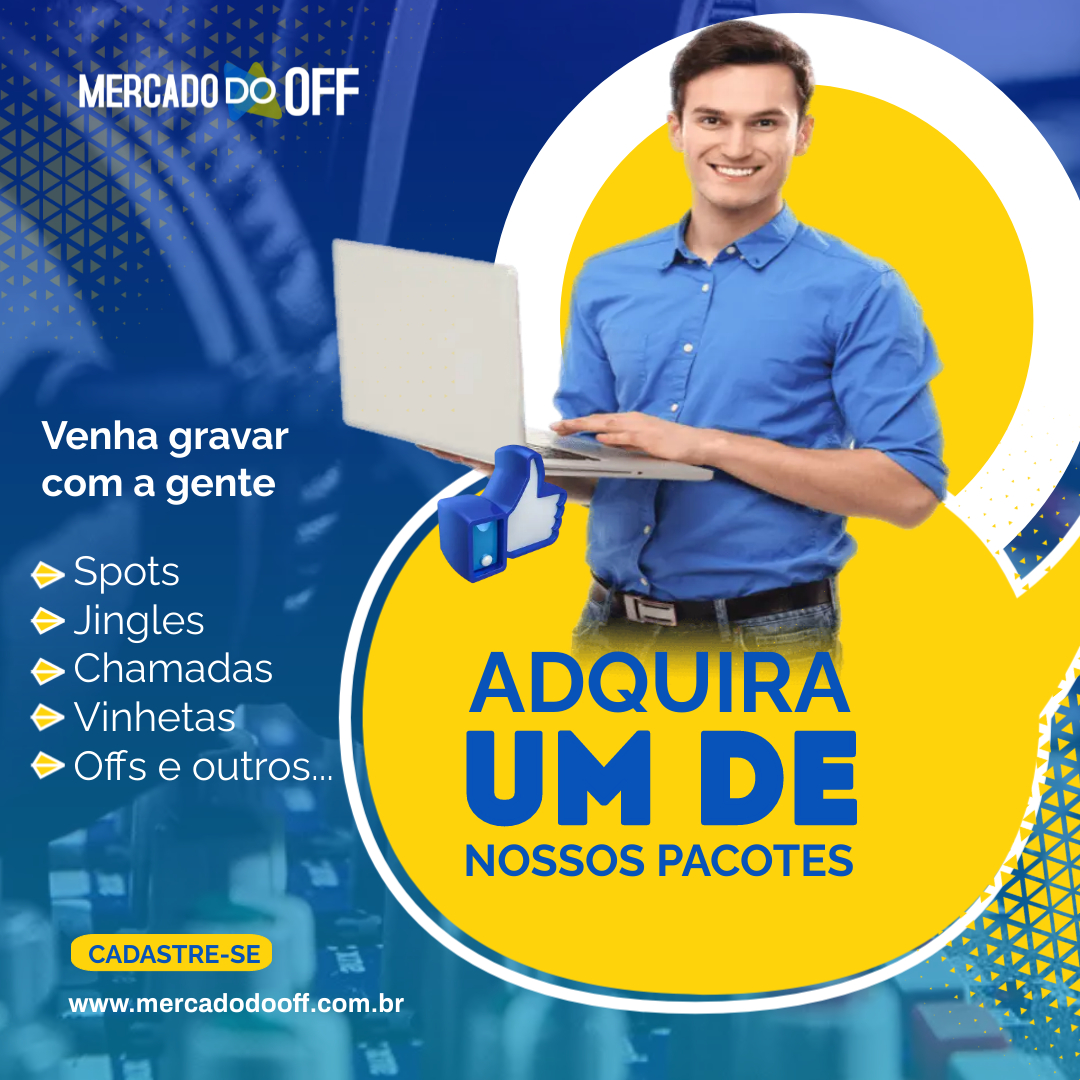 Spots comerciais, Jingles e Vinhetas para Rádio e DJ
