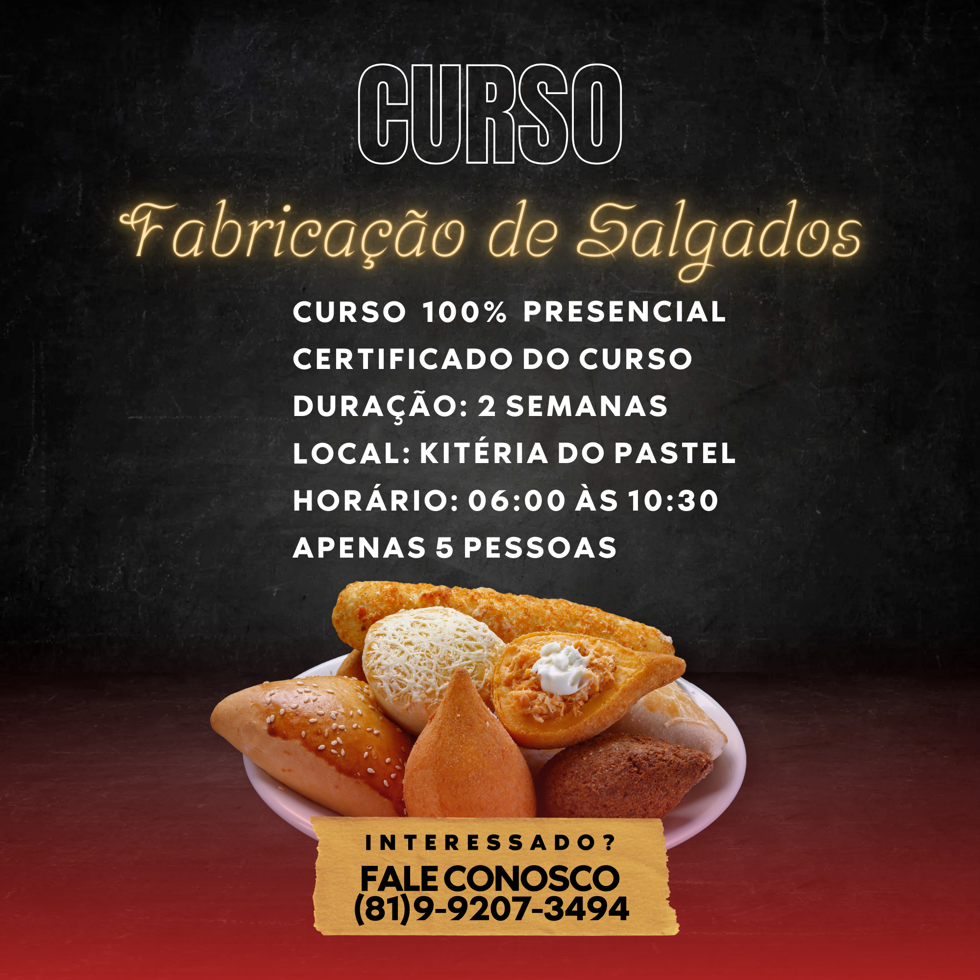 Curso de Salgados