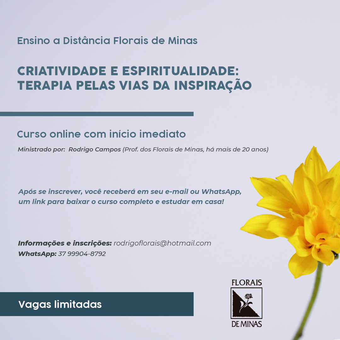Curso Criatividade e Espiritualidade - Terapia pelas vias da Inspiração