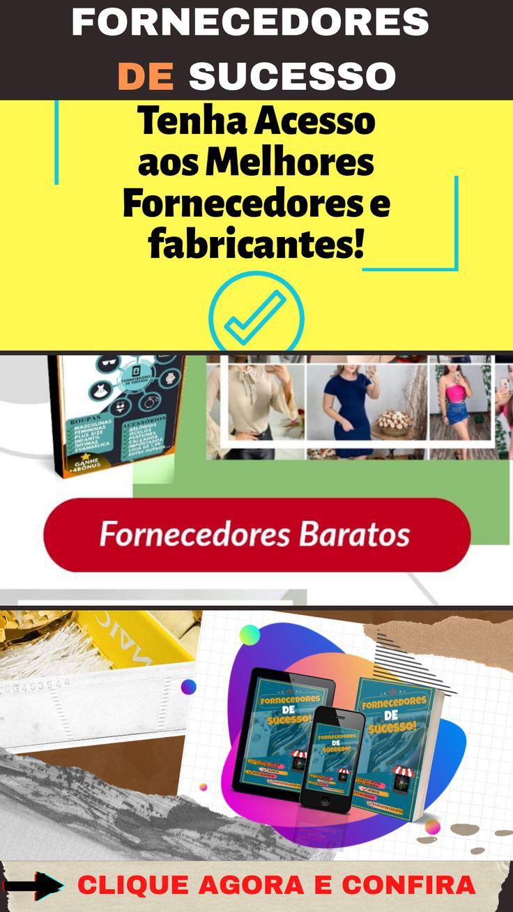 LISTA DE FORNECEDORES!