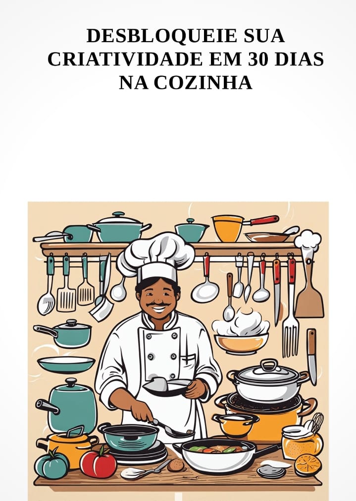 DESBLOQUEIE SUA CRIATIVIDADE EM 30 DIAS NA COZINHA
