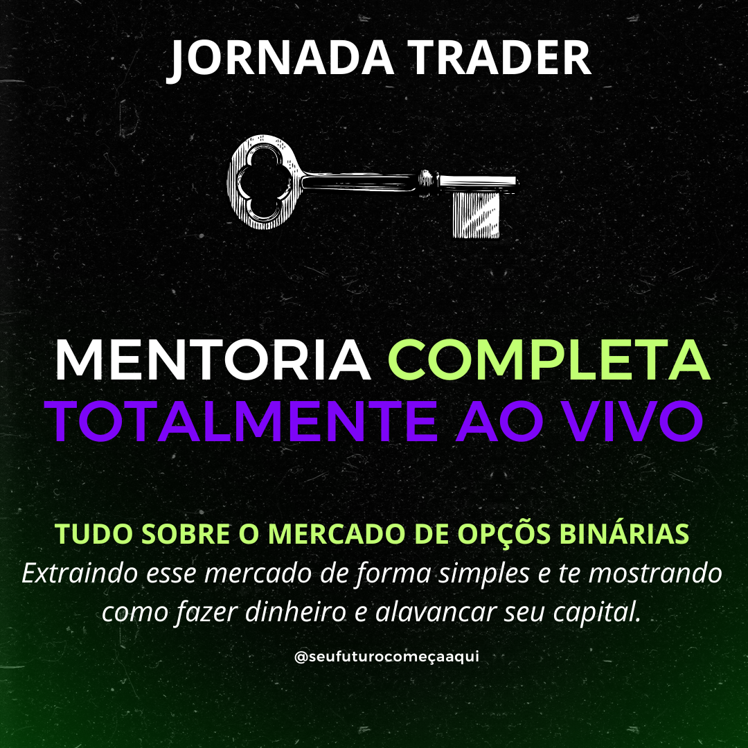 MENTORIA COMPLETA SOBRE O MERCADO DE OPÇÕES, TOTALMENTE AO VIVO