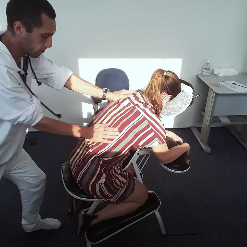 massagem para bebes