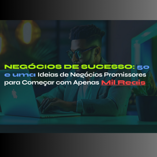 NEGÓCIOS DE SUCESSO: 51 Ideias Negócios Promissores para Começar com Apenas Mil Reais