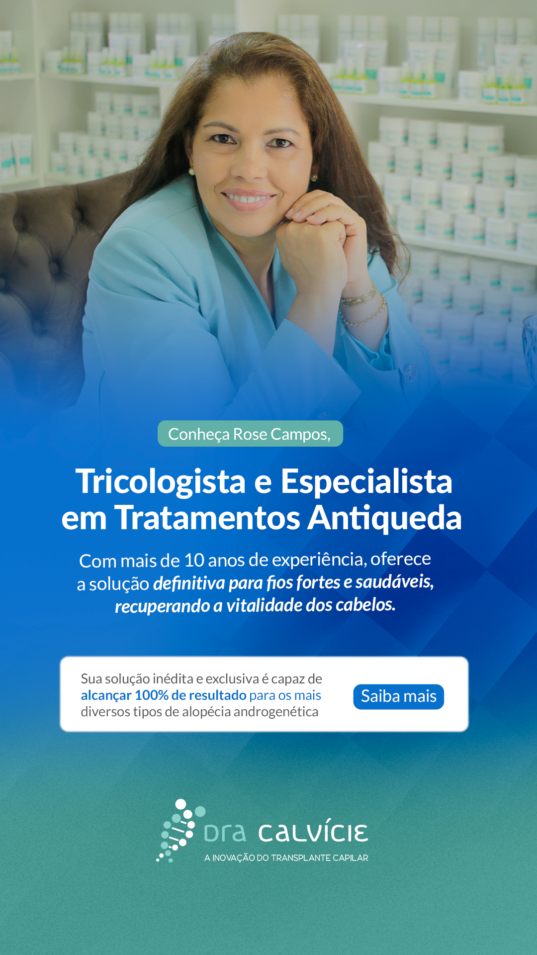 Elimine a queda dos cabelos