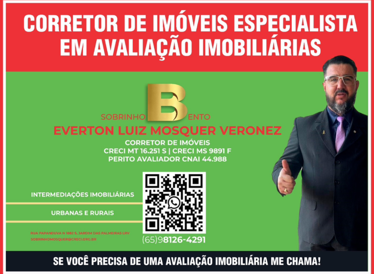 MENTORIA EM AVALIAÇÕES IMOBILIARIAS URBANAS RURAIS E COMERCIAIS.