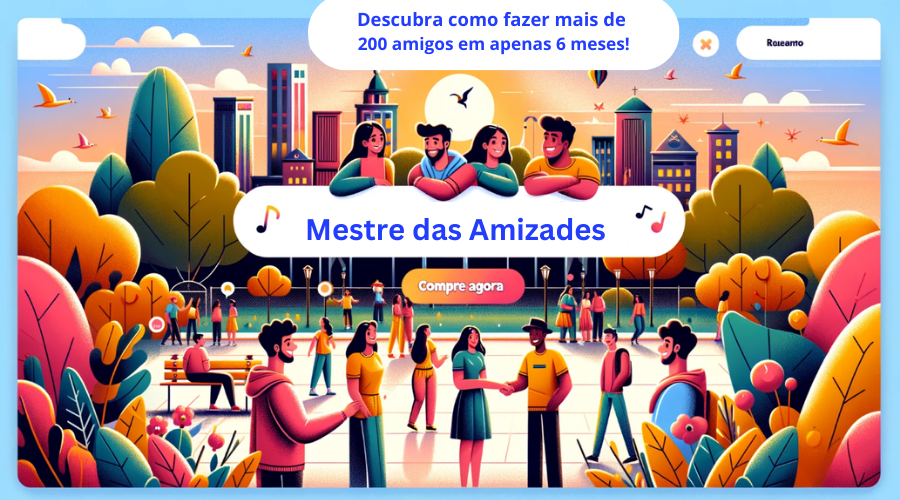 Ebook Mestre das Amizades: De Desconhecido a Conhecido