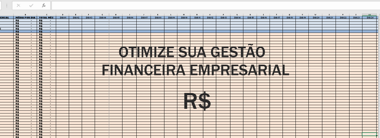 PLANILHA GESTÃO FINANCEIRA EMPRESARIAL
