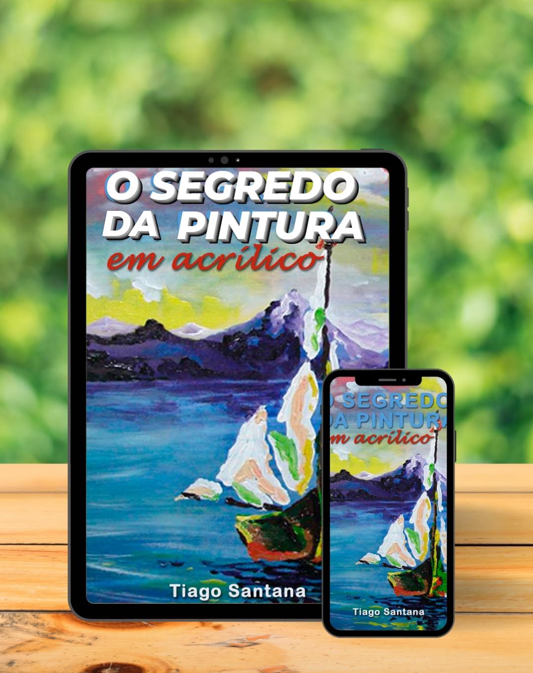 O segredo da pintura em acrílico