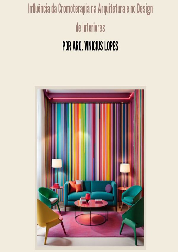 Cromoterapia no Design de Interiores