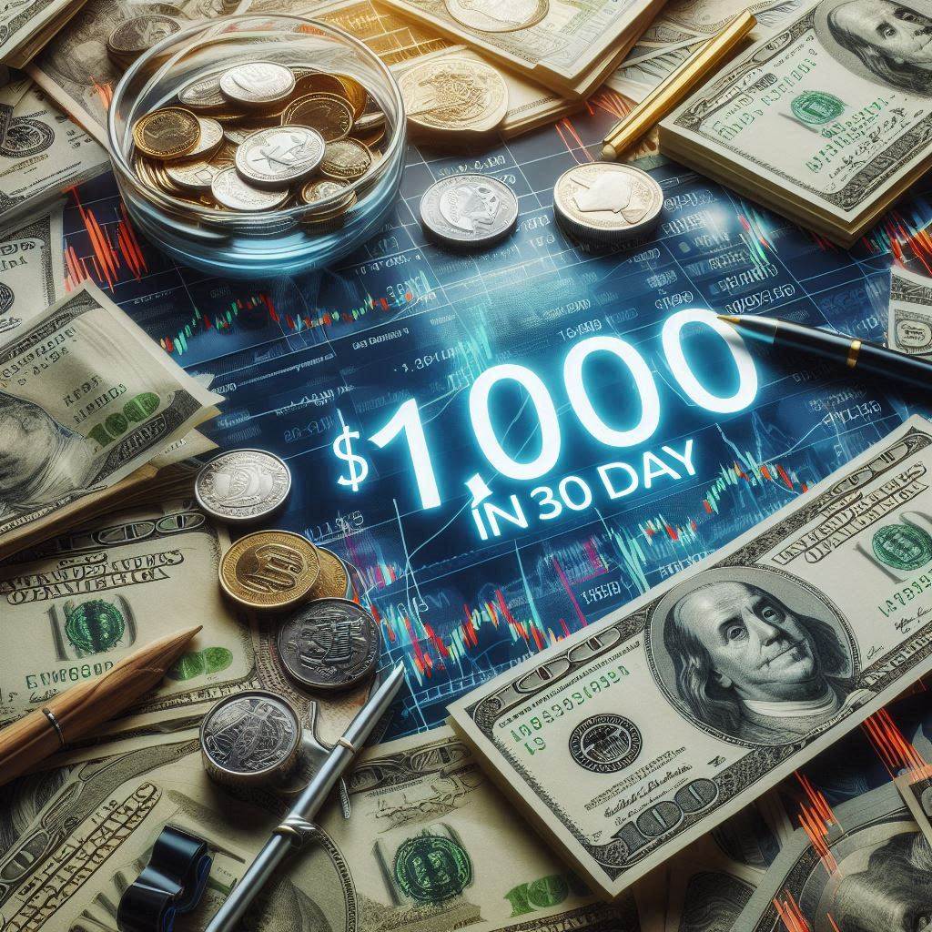$1.000 Dólares em 30 Dias - Operação 1k30