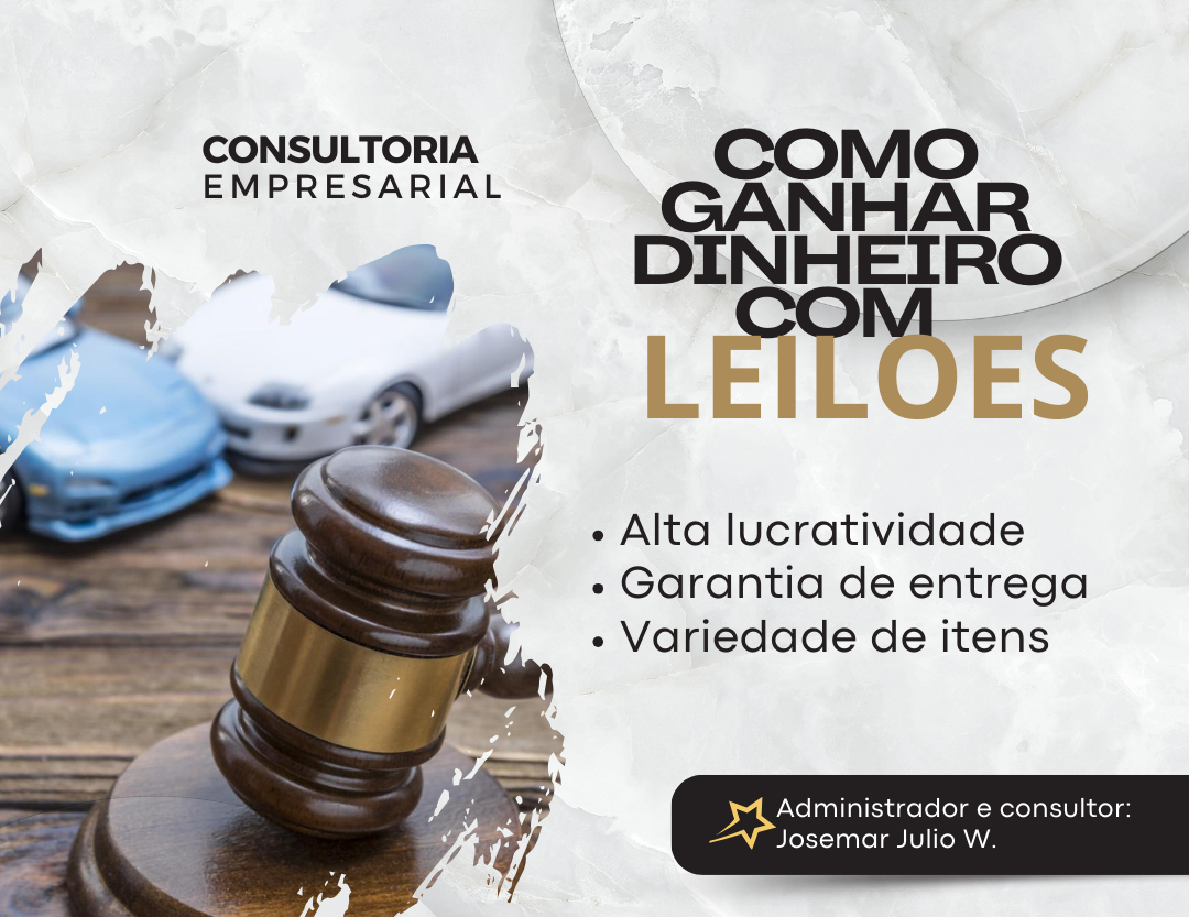 Como ganhar DINHEIRO com Leilões