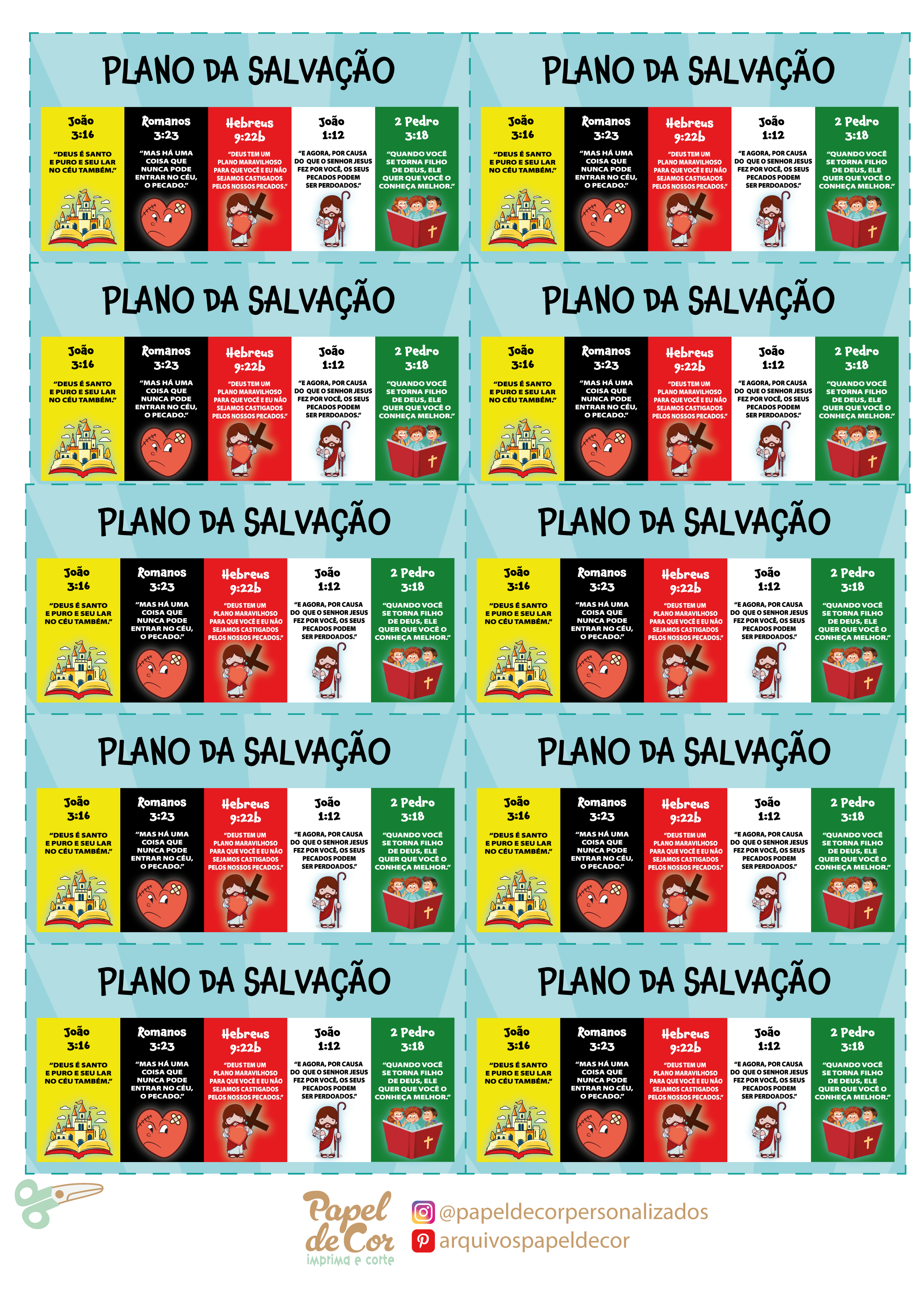Cartao Plano da Salvação