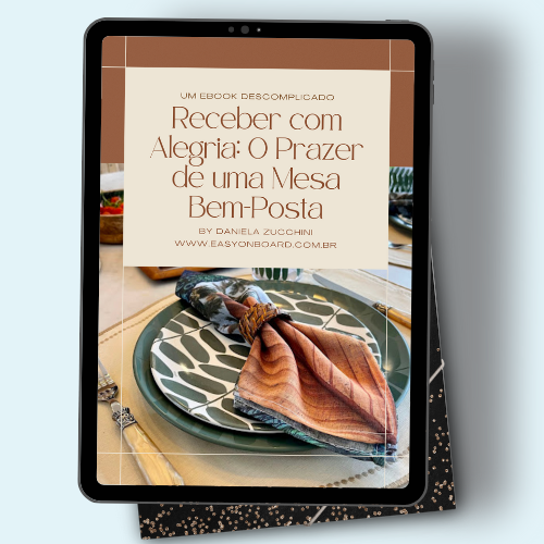 Ebook - MESA POSTA - Bônus tábua de queijos
