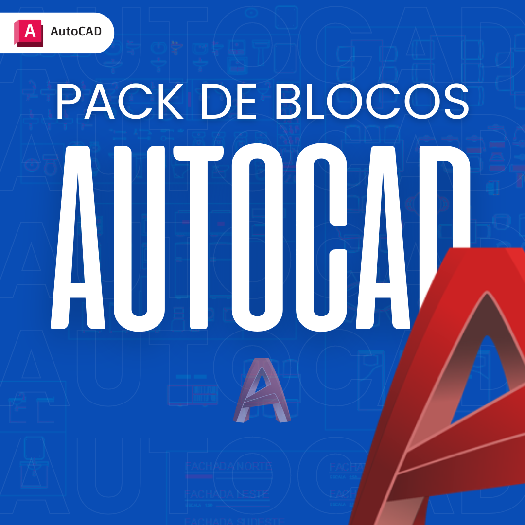 PACK DE BLOCOS CAD