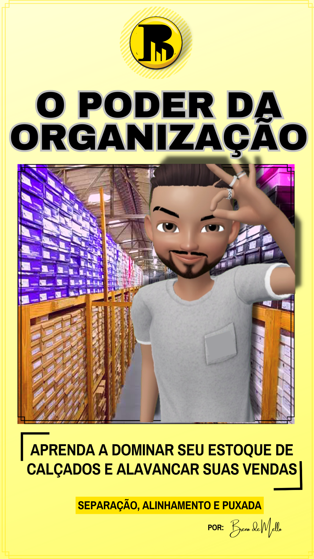 O Poder da Organização - Aprenda Gestão de Estoque - Técnicas e Estratégias Comprovadas